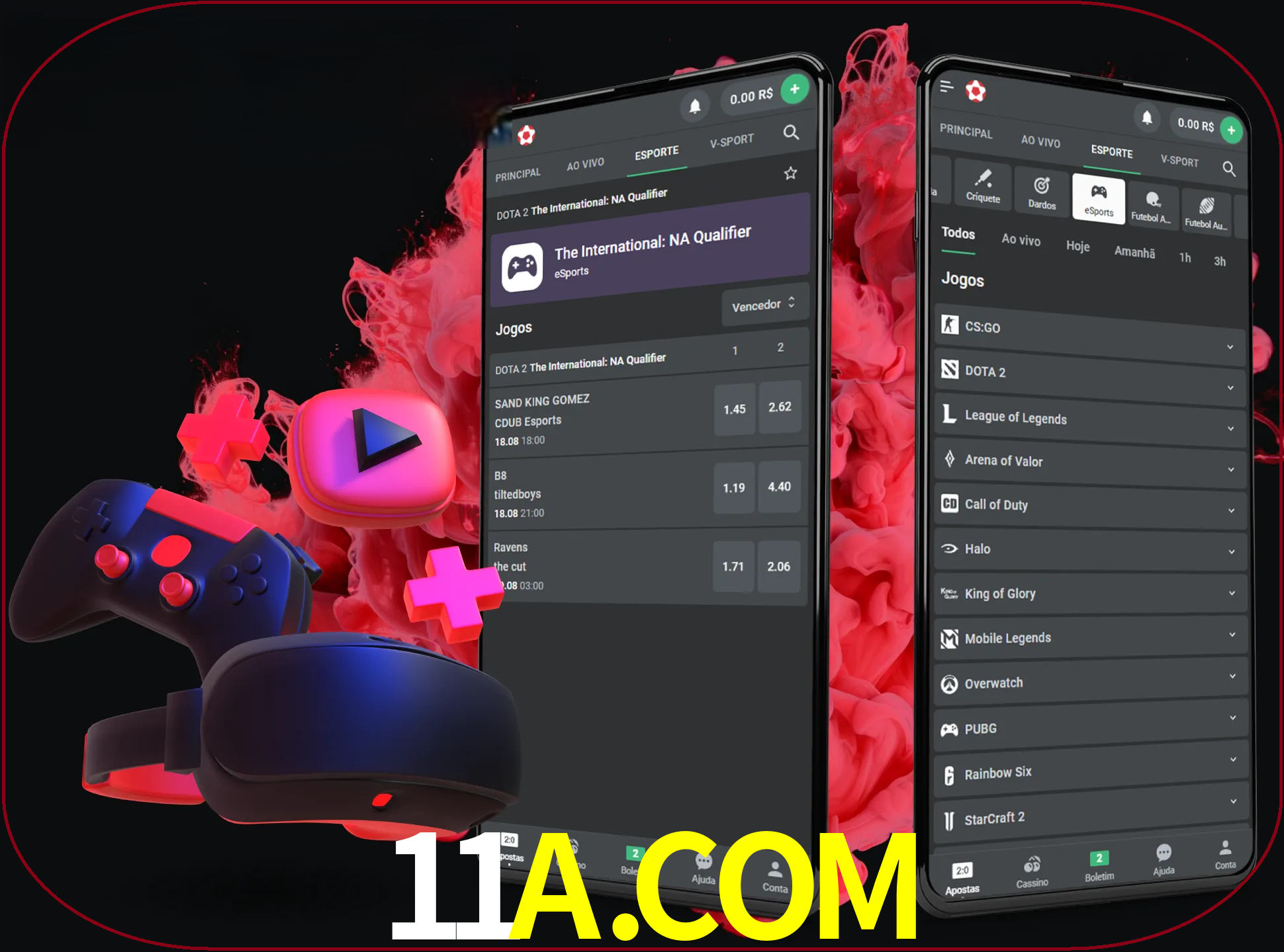 Para ter a aplicação móvel 11a no seu smartphone, basta descarregar o ficheiro apk e seguir as instruções.