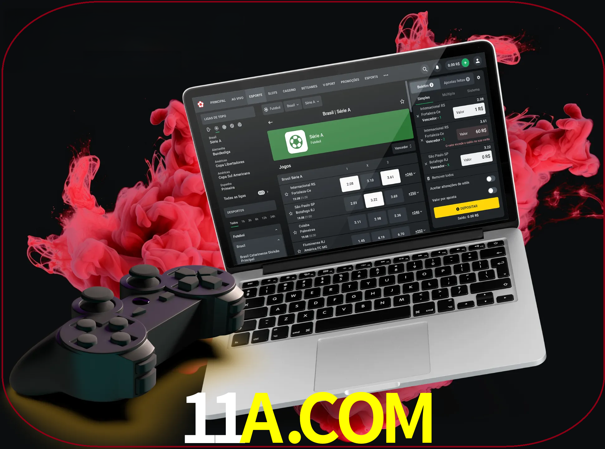Visite a secção especial de jogos de vídeo em 11a para descobrir em que jogos pode apostar e ganhar muito dinheiro.